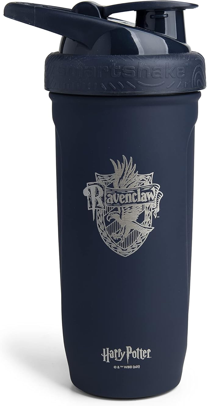 Smart Shake Reforce Stainless Steel Harry Potter Ravenclaw Shaker Bottle (900 ML /30oz) | Light Weight Resistance Sports Shaker Bottle with a Soft Lid | Leakproof, BPA Free & DEHP Free