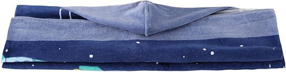 Wowelife Kids Beach Towels, Hooded Towels for Kids, Poncho Towel Wrap, Premium 100% Cotton Soft and Breathable, Extra Large 50"x30", Multi Use for Bath Pool Beach Swim Bathroom