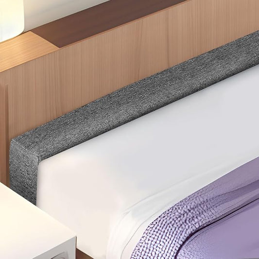 Bed Gap Filler,High-Density Bed Crack Filler with Removable Cover,Mattress Extender for Headboard Gap,Spacer Filler Between Mattress and Wall,Bed Wedge Gap Filler,Full Size,Dark Gray,72"x4"x6"