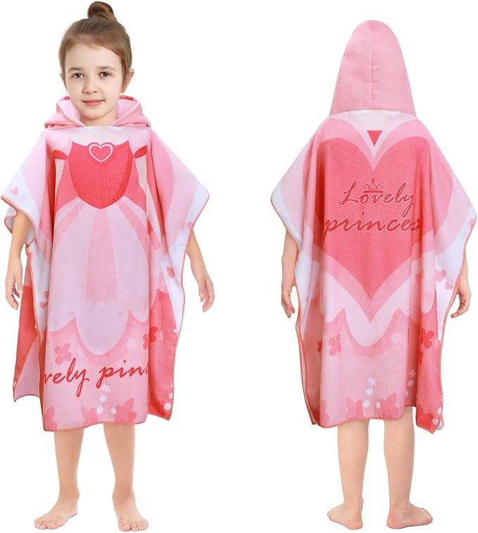 Kids Beach Towels Baby Towels with Hood Toddler Pool Towel Large Bath Towels for Boys and Girls for Travel Shower Swimming