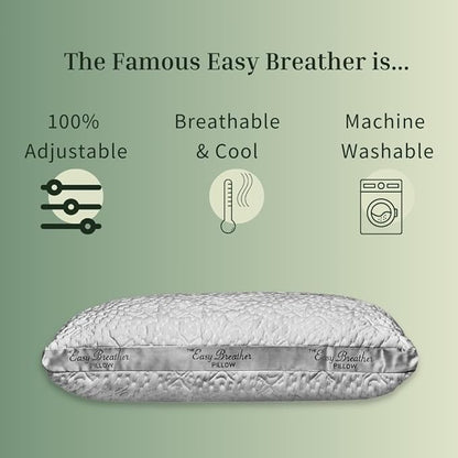 Nest Bedding Easy Breather Memory Foam Pillow King