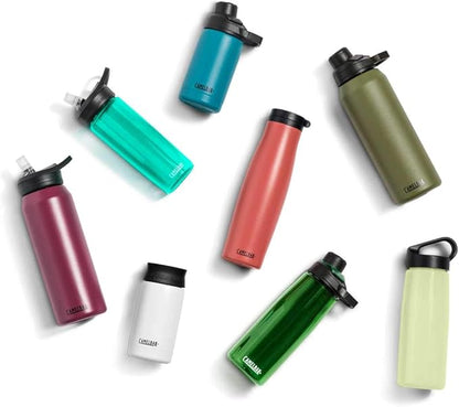 CamelBak eddy+ Water Bottle with Straw 20oz - Insulated Stainless Steel, Navy