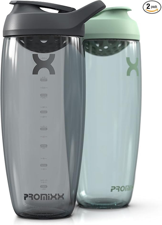 Promixx PURSUIT Protein Shaker Bottle – Premium Sports Blender Bottles for Protein Mixes and Supplement Shakes – Easy Clean, Durable Protein Shaker Cup
