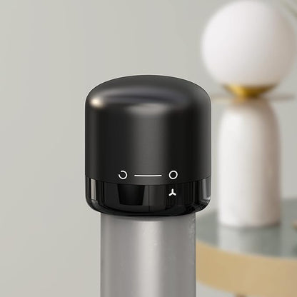 Wine Stoppers for Wine Bottles, Silicone Reusable Corks Wine Preserver, Cute Wine Accessories - Set of 2