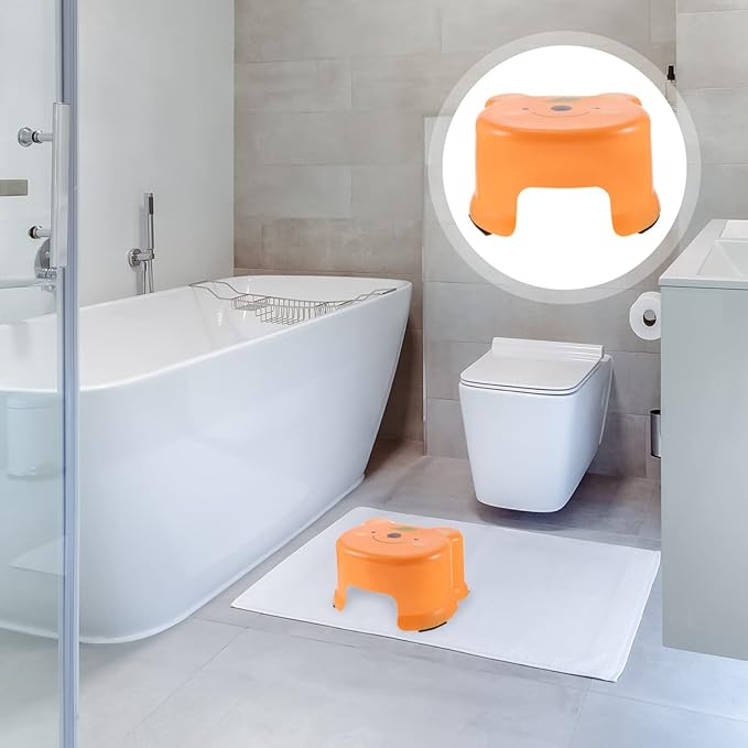 Step Stool, 1 Pc Bathroom Stool Toilet Step Stool Anti-Skid Step Stool Potty Training Aid