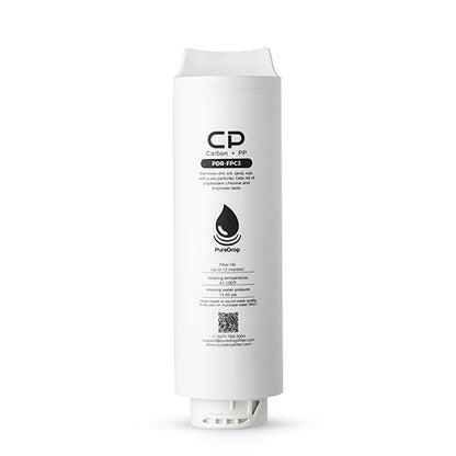 PDR-FPC3 Composite Pre-Filter Replacement Filter Cartridge for PDR-3CUW Ultra-Filtration Under Sink Water Filter System