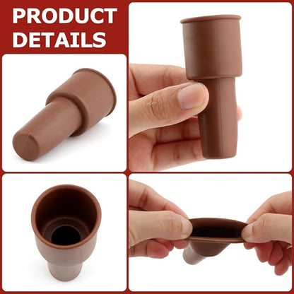 12Pcs Silicone Wine Stoppers Reusable Sparkling Wine Bottle Stopper Double Sealed Silicone Wine Bottle Stoppers Wine Bottle Cover Wine Bottle Capsh