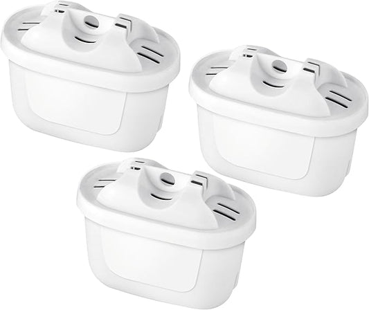 Water Filter Replacement for Mavea filters 3 pack,Compatible With Brita Mavea 1001122 Maxtra and LEVOIT Pitcher