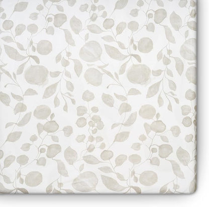 Crib Sheets - Crib Sheets Girl -Crib Sheets Boy - Jersey Sheets - Nursery Bedding - Toddler Bedding Sets for Girls - Toddler Bedding Sets for Boys - Baby Crib Sheets - OILO Studio Crib Sheet Leaf