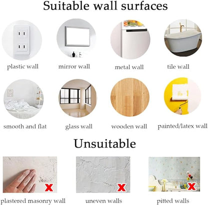 Boho Tropical Plants Wall Decals Peel and Stick Removable Art Wall Murals Natural Jungle Palm Leaf Green Wall Stickers Posters for Bedroom Bathroom Living Room TV Kitchen