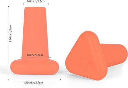 Wine Stoppers,Set of 4 Silicone Corks - Uncork,Heavy-Duty for all Bottles