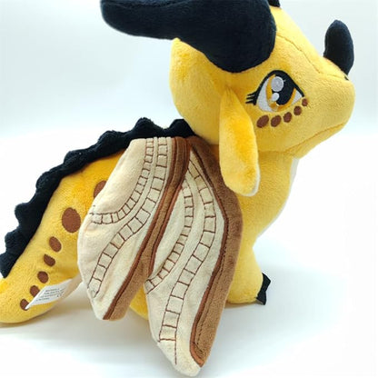Wings of Fire Dragon Plush Toy Rainwing Dragon Stuffed Animals Pterosaur Plush Flying Dragon Pillow Plushies Gifts for Fans Kids Boys Girls (hivewing)