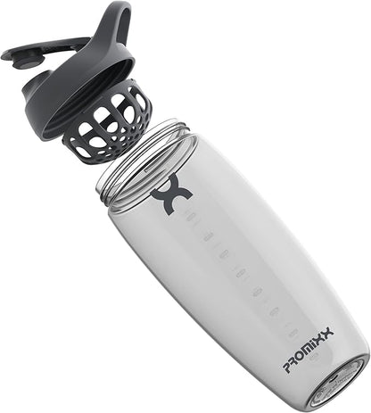 Promixx PURSUIT Protein Shaker Bottle – Premium Sports Blender Bottles for Protein Mixes and Supplement Shakes – Easy Clean, Durable Protein Shaker Cup