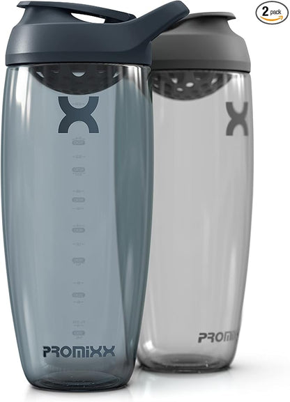 Promixx PURSUIT Protein Shaker Bottle – Premium Sports Blender Bottles for Protein Mixes and Supplement Shakes – Easy Clean, Durable Protein Shaker Cup