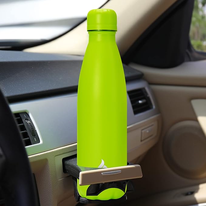 BJPKPK Insulated Water Bottle 17oz Stainless Steel Water Bottles Dishwasher Safe Sports Water Bottles-Black