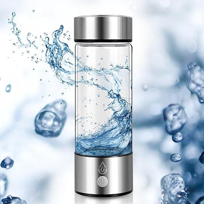 Drink a Drop - Hydrogen Water Bottle. Portable, Rechargeable Hydrogen Water Generator. Filtered Water Bottle, Rich with nutrients. Hydrogen Water Ionizer. Hydrogen Infused Water Bottle