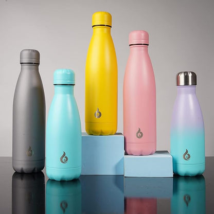 BJPKPK Water Bottles Stainless Steel Insulated Water Bottle 12oz Small Water Bottles For Travel,Red
