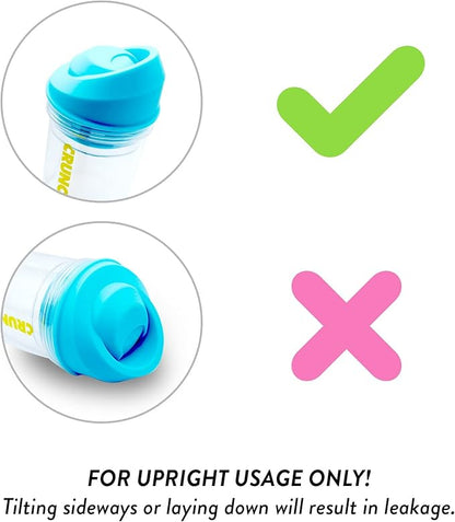 The CrunchCup Splash Cap (Green)