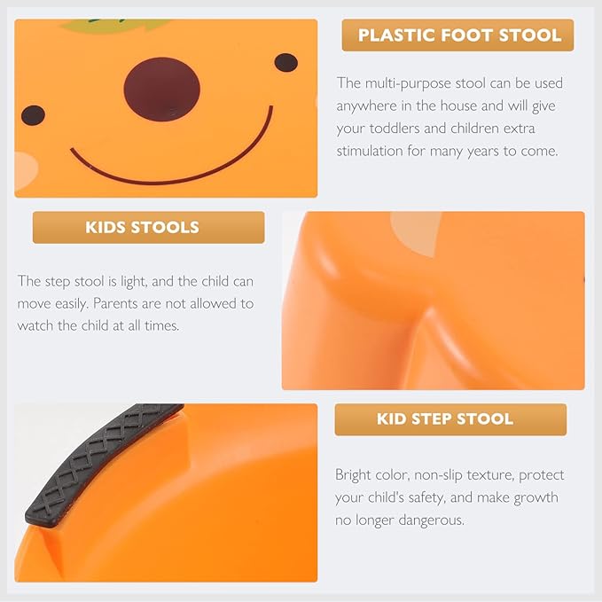 Step Stool, 1 Pc Bathroom Stool Toilet Step Stool Anti-Skid Step Stool Potty Training Aid