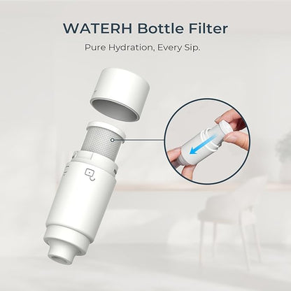 PureSip Filter Replacement Vita Water Bottle(2 Pack)