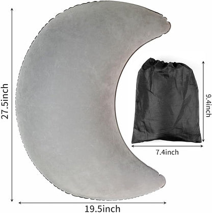 Inflatable Reading Pillow, Rest pillow for sofa &bed,Ergonomic Gaming Lap Pillow, Provides Wrist & Elbow Support, Reduces Shoulder & Neck Pressure