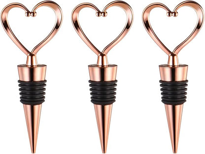 Wine Stopper 3Pack Wine Bottle Stopper Reusable Wine Stoppers Leak Proof Wine Corks Bottle Cover for Keeping Standard Bottles Wine Champagne Fresh