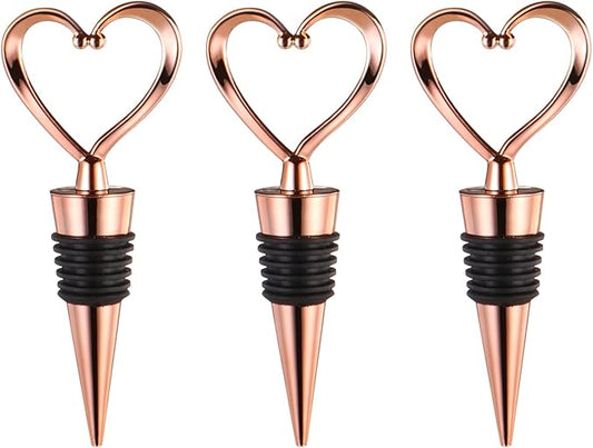 Wine Stopper 3Pack Wine Bottle Stopper Reusable Wine Stoppers Leak Proof Wine Corks Bottle Cover for Keeping Standard Bottles Wine Champagne Fresh