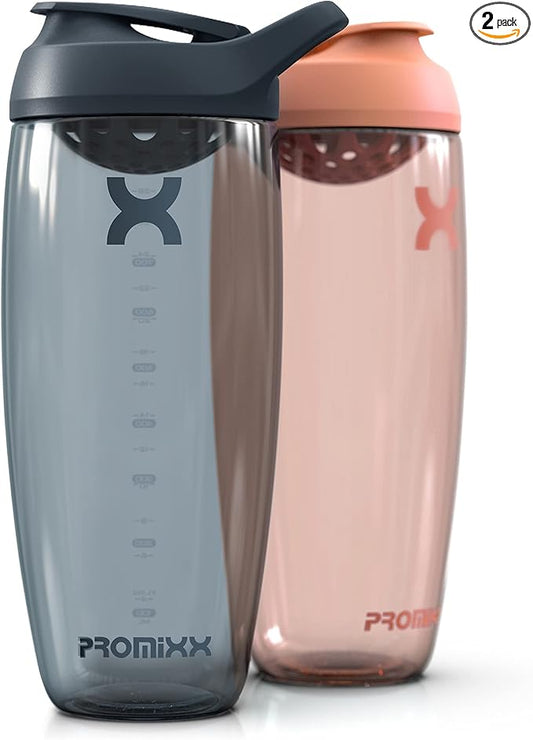 Promixx PURSUIT Protein Shaker Bottle – Premium Sports Blender Bottles for Protein Mixes and Supplement Shakes – Easy Clean, Durable Protein Shaker Cup