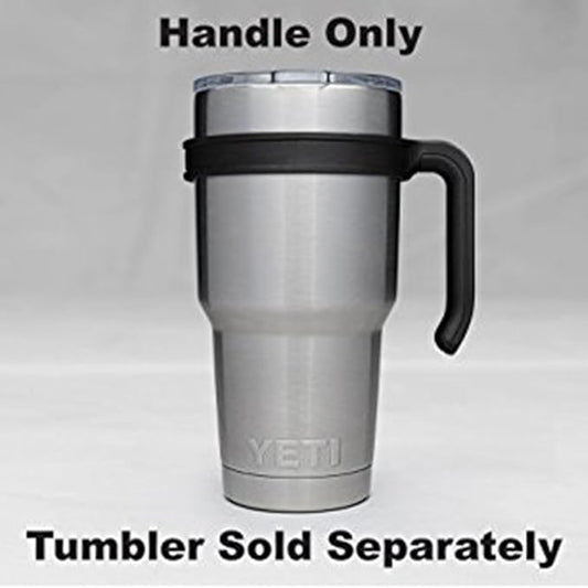 Handle for 20OZ Tumbler,Yeti Rambler Handle Anti Slip Travel Mug Grip Cup Holder for Yeti Rambler,Ozark Trail,Sic and More Tumbler Mugs