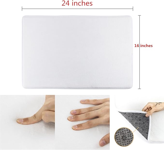 Funny Rug for Room Hello Sweet Cheeks Bath Mat Sign Self Motivation Home Bath Mat Fun Gift Mat Motivational Funny Saying Bathroom Bath Mat Gift for Wife Welcome Mats for Home 24x16 in