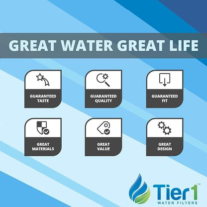 Tier1 Replacement for 3US-AF01 Standard Water Filter 2 Pack