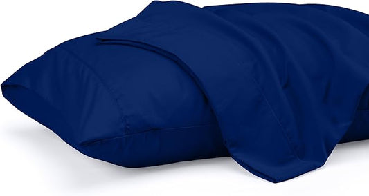Utopia Bedding King Pillow Cases - 2 Pack - Envelope Closure - Soft Brushed Microfiber Fabric - Shrinkage and Fade Resistant Pillow Covers 20 X 40 Inches (King, Royal Blue)