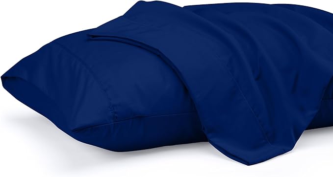 Utopia Bedding Queen Pillow Cases - 2 Pack - Envelope Closure - Soft Brushed Microfiber Fabric - Shrinkage and Fade Resistant Pillow Covers 20 X 30 Inches (Queen, Royal Blue)