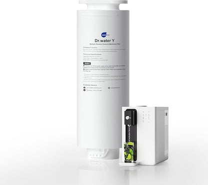 WaterFirst® Replacement Filters for Dr.water Y Countertop Reverse Osmosis System, BPA-Free, 1 Piece, 12-Month Filter Lifespan – Compatible with Dr.water Y