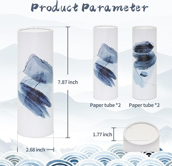 Car Tissue Holder car Tissue with Facial Tissues 4PK Car Tissues Cylinder for Car Box Container for Car Cup Holder