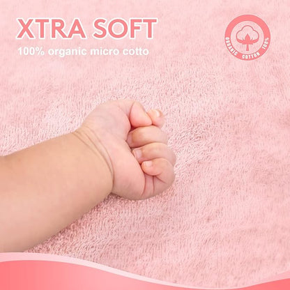 Hooded Towel for Kids 100% Cotton Ultra Soft with Unique Animal Design Large for Infants 3-10 Years (Unicorn)