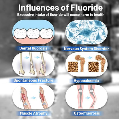 Purewell FL-2 Fluoride Filter Elements, Additional Filter Elements for PB-2/BB8-2 Purification Elements and Purewell Stainless Steel Gravity Water Filter System (2 Pack)