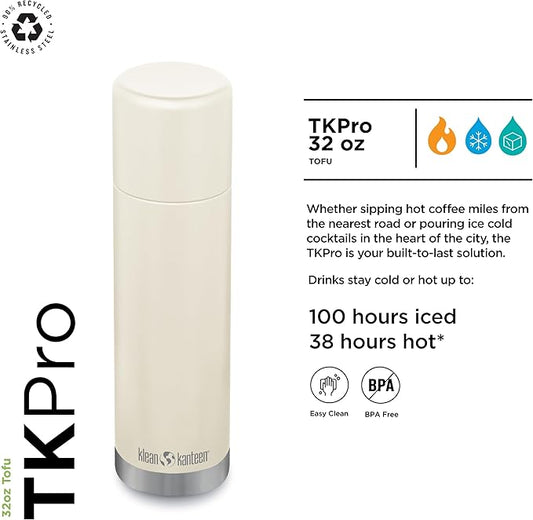 Klean Kanteen TK Pro 32 Oz Tofu