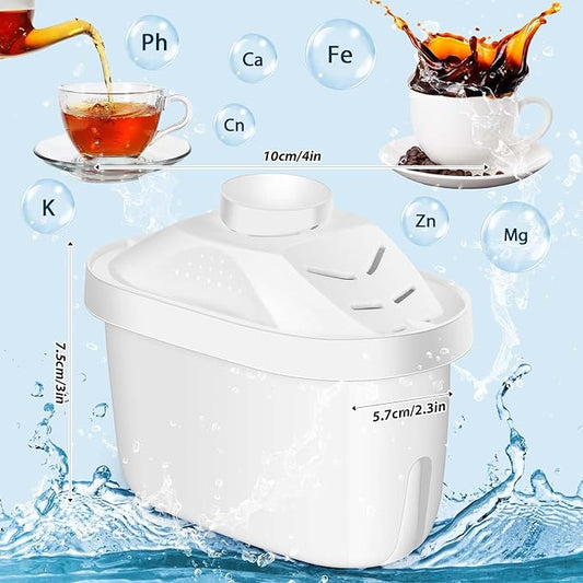 Alkaline Water Filter Replacement Alkaline Water Filter Cartridge Water Filters for Drinking Water Filter Kettle,improve Alkaline(9 Pcs)