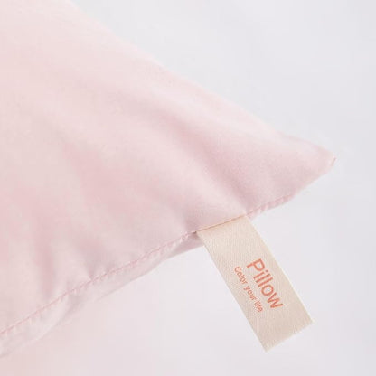 NTBAY Toddler Pillows, Down Alternative 13"x18" Pillows, Machine Washable - Soft and Breathable Travel Small Pillows for Sleeping, Ideal for Daycare, Crib, Cot, Pink