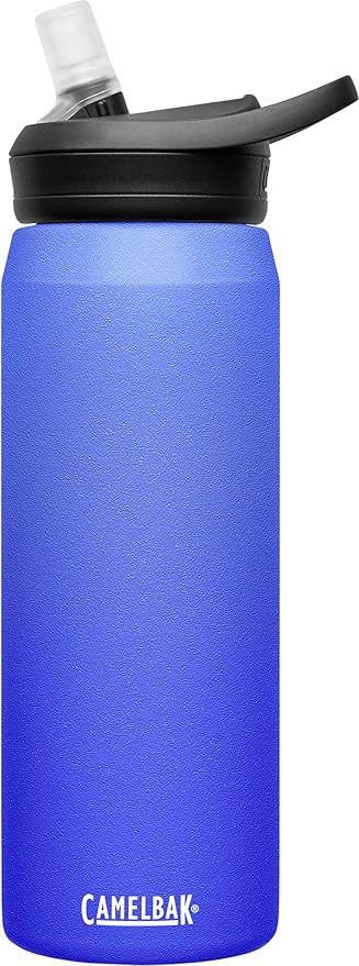 CamelBak Eddy+ Water Bottle with Straw 25oz - Insulated Stainless Steel, Midnight Ombre