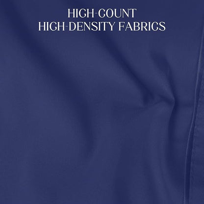 Soft Body Pillow Covers Pillowcases 60 x 21 Inch, WINKAURA Extra Large Pillow Cover for Bed Fits 54x20 Pillow, Envelope Closure, Stylish Wrinkle and Stain Resistant,Navy