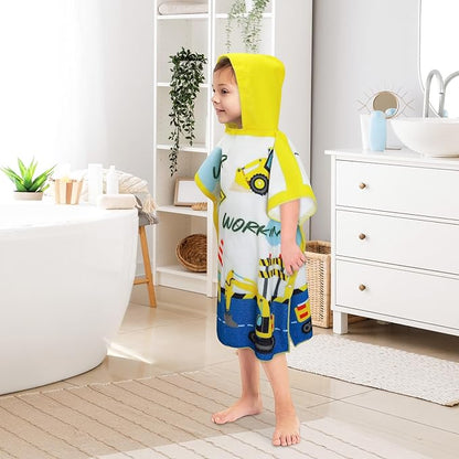 Kids Beach Towels Baby Towels with Hood Toddler Pool Towel Large Bath Towels for Boys and Girls for Travel Shower Swimming
