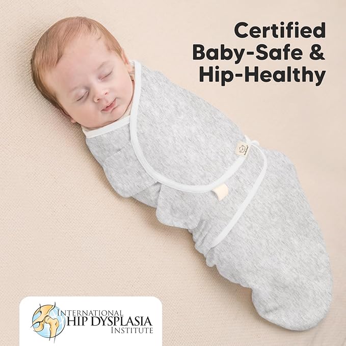 Baby Swaddle Sleep Sacks with Zipper - 3-Pack Newborn Swaddle Sack, Baby Swaddles Sleep Sack 0-3 Months, Wearable Blanket Baby, Baby Swaddle Blanket Wrap, Swaddle Sack, Easy Change Swaddle (Cloud)