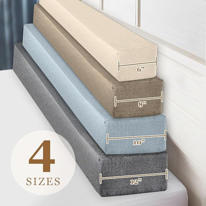 Bed Gap Filler,High-Density Bed Crack Filler with Removable Cover,Mattress Extender for Headboard Gap,Spacer Filler Between Mattress and Wall,Bed Wedge Gap Filler,Full Size,Dark Gray,70"x4"x6"