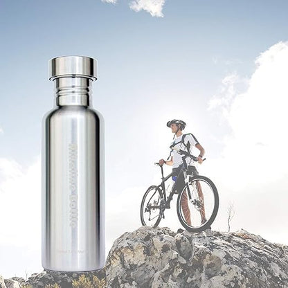 New Alkaline Water Bottle | Big Nano Energy Water Flask Stainless Steel Water Filter Bottle to Naturally Enhance Drinking Water