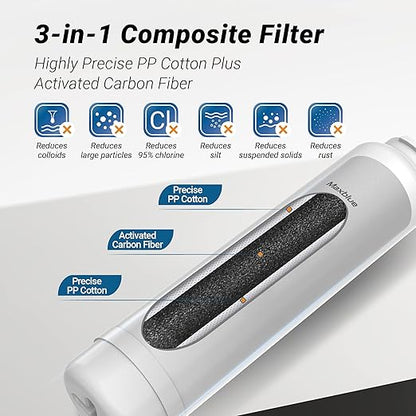 Maxblue MB-H7-PAC Filter, 6-month Lifetime, Replacement for MB-H7 Reverse Osmosis System