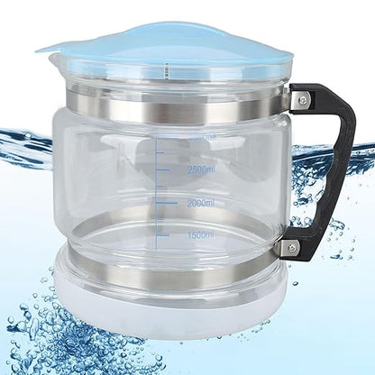 Water Container for Distiller, Glass Jar for Water Distiller, Water Distiller Container, Replacement Collection Bottle Water Container, Distiller Filter 4L Glass Collection Bottle, Water Distiller