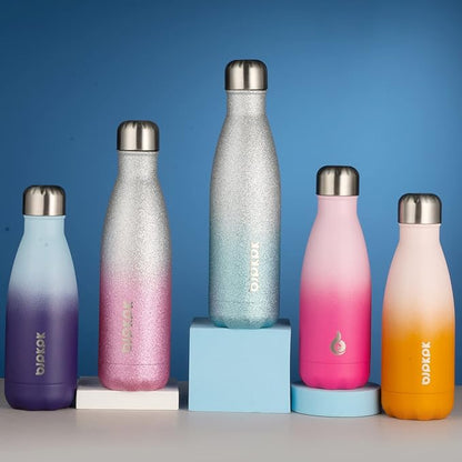 BJPKPK Water Bottles Stainless Steel Insulated Water Bottle 12oz Small Water Bottles For Travel,Red