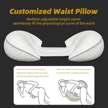 Pregnancy Pillows for Sleeping, Maternity Pillow for Pregnant Women with Pillow Cover, Adjustable Body Pillow for Pregnant Women, Wedge Pillows Support for Back, Legs, Belly, Hips(Green)